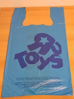 Toys R Us / Babies R Us Plastic Carrier Bag - Brand New - Collectable/rare • £1.99