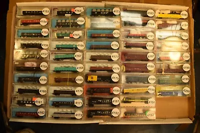 N Scale GONDOLA RG MILW CB&Q N&W SSW C&O CNW UP SP RAILGON WP  Sold Individually • $9.95