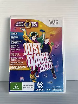 $58.97 • Buy Just Dance 2020 | Nintendo Wii | Complete With Manual | AUS PAL *Free Postage