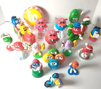 M&M Figures Happy Meal Toys Dates Vary 1992 & Up 19 Pieces Lot PRE-OWNED • $15.65