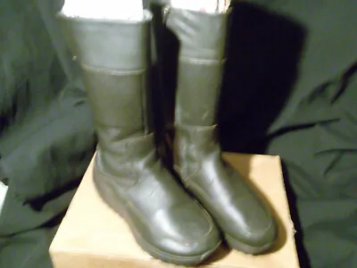 Sketchers Womens Size 9 Leather Boots Chocolate Shape-ups • $18.50