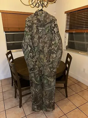 Men’s Cabelas Camo Advantage Timber Lightweight Coveralls Hunting Suit • $99.95