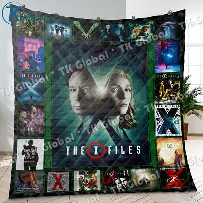 The X Files Quilt The X-Files TV Series Quilt Blanket Soft And Warm Gift Ideas • $59.95