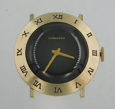 Longines Mens Watch 1950s 17j Swiss Rare UFO Case Runs Great H707 • $250