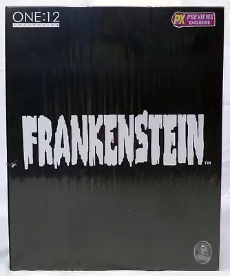 Mezco One 12 Collective Universal Monsters Frankenstein PX Edition 6  Figure New • $114.99