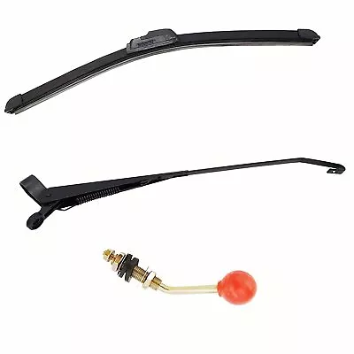 UTV Manual Hand Operated Windshield Wiper For Polaris Ranger RZR 800 900 Can Am • $10.62