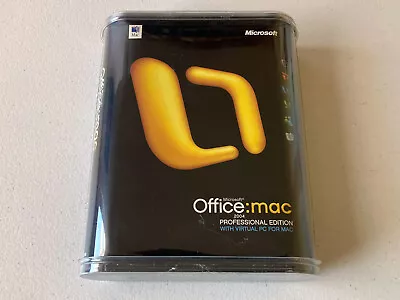 Microsoft Office: Mac 2004 Professional And Virtual PC Legacy Software • $40