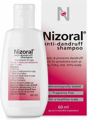 FAST DELIVERY Nizoral Anti Dandruff Shampoo Perfect For Dry Flaky And Itchy • £16.99