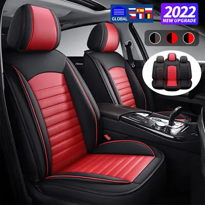 3D Leather Car Seat Covers Full Set Front Rear For Mazda 2 3 6 CX-3 CX-5 CX-7 AU • $139.99