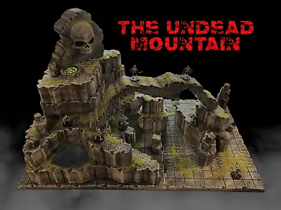 Huge Undead Mountain Modular Set Dungeons & Dragons D&d Terrain 28mm Scenery  • $260