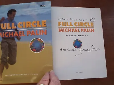 SIGNED 1ST ED HB - MICHAEL PALIN:  Full Circle. 1997. Ex Condn. With Doodle. • £5.50