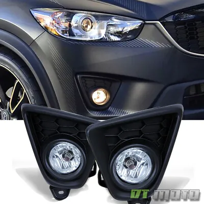 For 2013-2016 Mazda CX-5 CX5 Bumper Fog Lights Driving Lamp W/Switch 13 14 15 16 • $48.99
