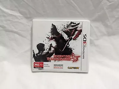 RESIDENT EVIL: The Mercenaries 3D Game Nintendo 3DS Capcom 2011 Preowned • $33