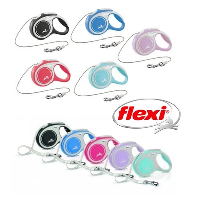 £14.19 • Buy Flexi Dog Lead New Comfort Cord / Tape Retractable Extending All Sizes & Colours