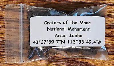 Craters Of The Moon Arco Idaho Pumice Sand Gravel Lava Rock Sample Apx. 30ml • $2.99