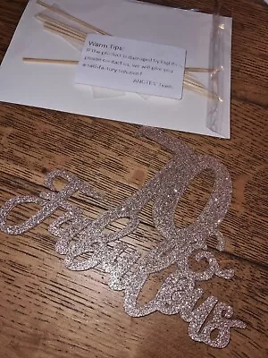 Anctey 3 Pack Rose Gold 70th Birthday Cake Topper. 70 & Fabulous. New • £0.75