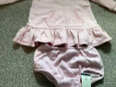 Ralph Lauren Girls Baby Outfit 9M - Baby Pink • £6.99