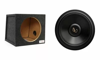 Infinity INFSUBKA123WDSSIAM 1500W 12  Car Subwoofer With Sealed Enclosure Box • $249.99