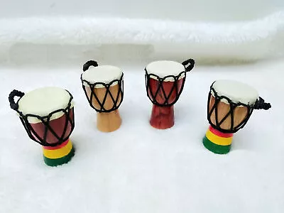 1:6 Dollhouse Miniature Tambourine African Drum Musical Instrument Accessory • $0.01