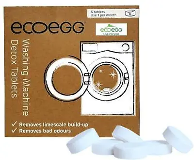 Ecoegg Washing Machine Detox Tablets Cleaner • £8.95