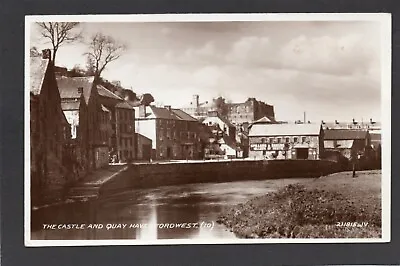 £6.99 • Buy Postcard Haverfordwest Pembrokeshire Wales The Castle And Quay RP