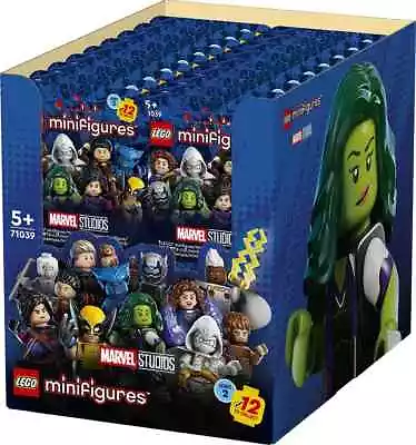 Lego Marvel Series 2 Minifigures Box Toys Construction Mini Figures New/Sealed • £114.99