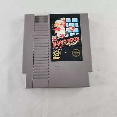 Super Mario Bros. (Nintendo 1985) NES Black Box Label 5 Screw Tested • $16.21