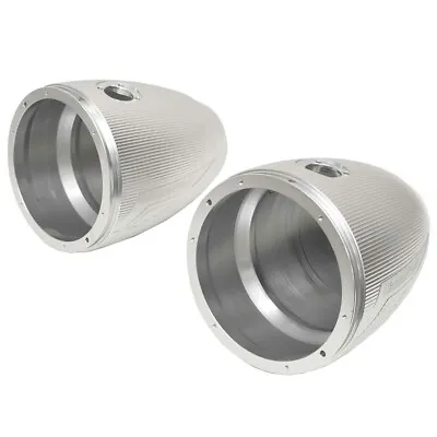 MasterCraft Boat Speaker Cans 404613 | W/ Lights 8.8 Inch (Pair) • $3947.15