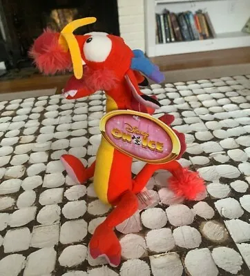 Mushu Good Luck Dragon Mulan Authentic Disney On ICE Plush Stuffed Animal NEW  • $14.99