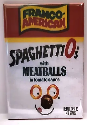 Spaghettios MAGNET 2 X3  Refrigerator Locker Vintage Retro 80s Food • $6.95