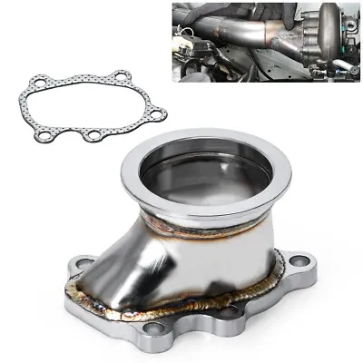 V- Band Clamp Flange 2.5  63mm Turbo Down Pipe Adapter Fit For T25 T28 GT25 GT28 • $25.99