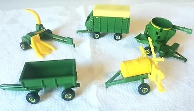 1/64 Ertl John Deere Farm Toy Lot Of 5 Implements Wagon Sprayer Mixer Mill • $16.99