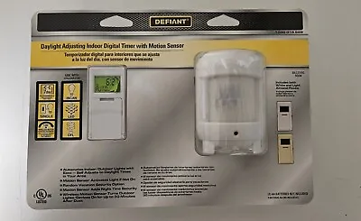 In-Wall Digital Timer Switch With Motion Sensor NEW In Original Packaging • $14.95