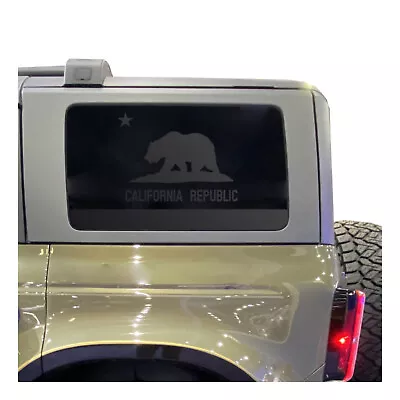 State Of California Design Decals - Fits 2021-2024 Ford Bronco 4-Door FB4-SF5 • $30.59