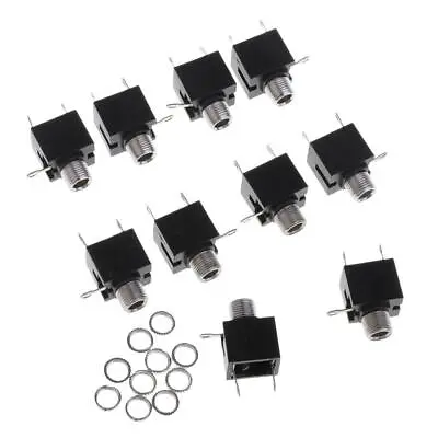 Female 3.5mm Mono TS Jacks Plug Socket Connectors PCB Panel Chassis Mounting KIt • £4.52