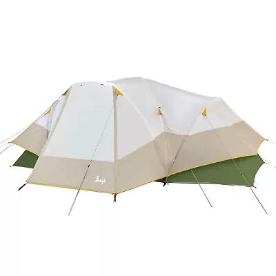 8 Person Tent Waterproof Family Portable Camp Outdoor Cabin Dome Double Layers • $59.99