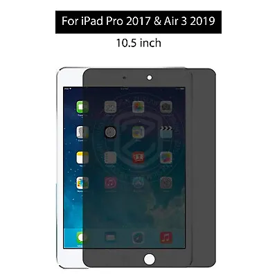 $32.95 • Buy For Apple IPad Pro 6th 5th 4th 3rd 12.9 Privacy Tempered Glass Screen Protector