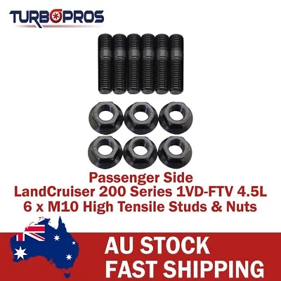 High Tensile Turbo Stud Kit For Toyota Landcruiser 200 Series 1VD-FTV LHS • $36