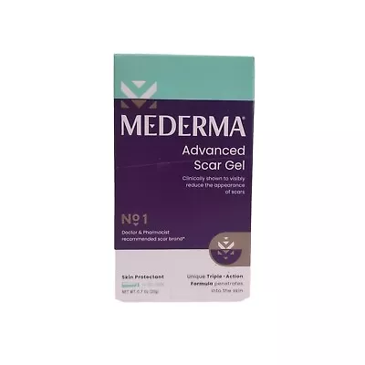 A Mederma Advanced Scar Gel 0.7 Oz Skin Protectant Reduces Scars Exp 8/24 • $5.50