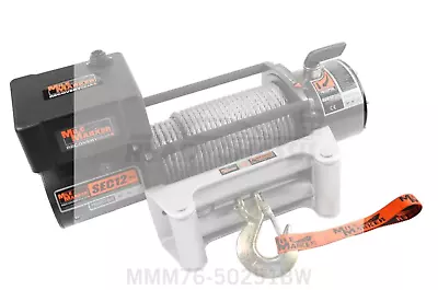 Fits Mile Marker 12000lb Winch W/Roller Fairlead & 12' Remote 76-50251BW • $771.83