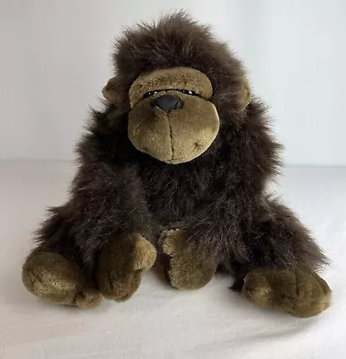 Chosun Plush Gorilla Brown Stuffed Animal Realistic Toy Shaggy Ape Monkey • $14.99