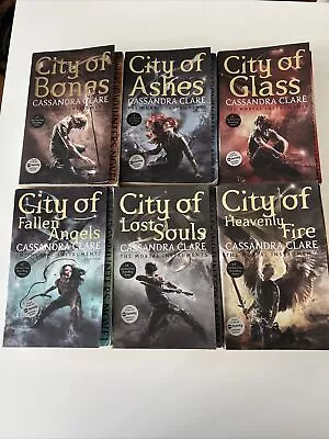 Cassandra Clare THE MORTAL INSTRUMENTS 6-Book Set CITY OF BONES • $34.99