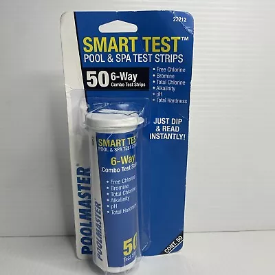 Poolmaster 22212 Smart Test 6-Way Swimming Pool And Spa Water Chemistry Test • $11.89