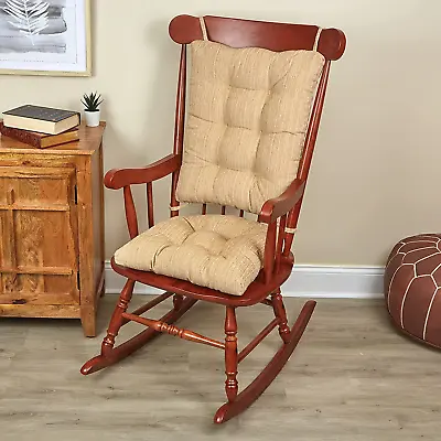 $45.99 • Buy Non-Slip Polar Jumbo Rocking Chair Cushions, Sand