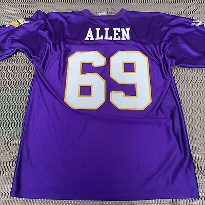 Minnesota Vikings NFL Football Jersey Jared Allen Size L • $24.95