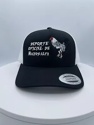 Deporte De Machos Alfa Embroidered Hat. • $28