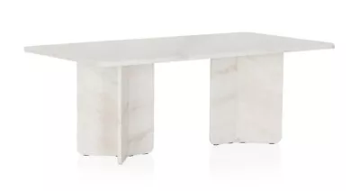 Coco Republic Como Marble Rectangle Dining Table - Ex. Cond BARGAIN RRP$8995 • $2990