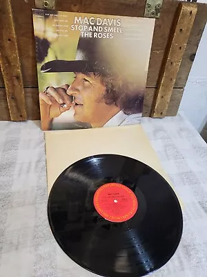 Mac Davis - STOP AND SMELL THE ROSES - 1974 Columbia Records KC 32582 Stereo LP • $8.99