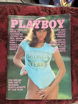 Playboy Magazine June 1977 Marilyn Chambers Neil Simon Robert Blake Vg • $13.99