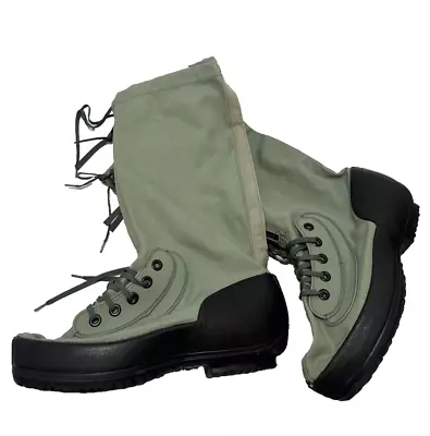 US Military N-1B MUKLUK BOOTS Extreme Cold Weather Arctic Boots Large No Liner • $34